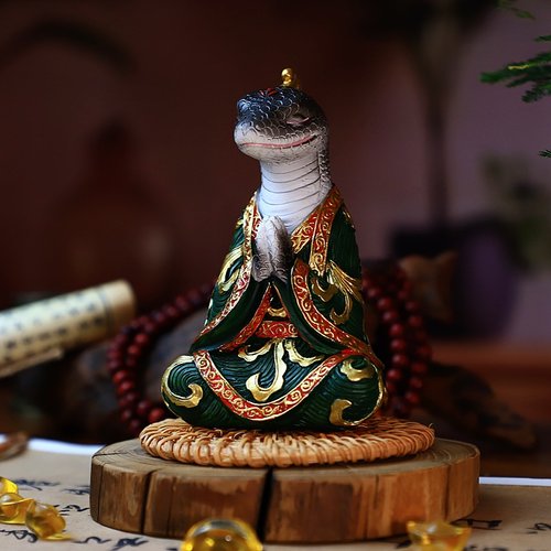 可装藏东北五大狐黄大仙桌面摆件