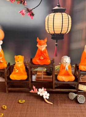 古风蛇摆件吉祥物桌面装饰