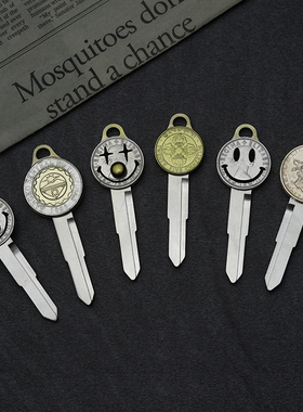 轻骑大韩GV300s/大脚攀爬者钥匙胚复古钥匙改造