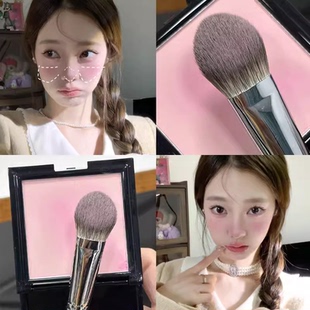 拯救凹陷脸!桃心高光刷眼下腮红刷面部化妆刷局部提亮舌形刷定妆