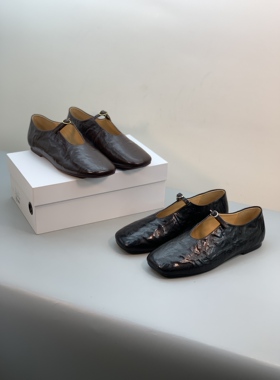 2026春季新款头层真皮女鞋圆头平底鞋女浅口单鞋女鞋玛丽珍鞋女鞋