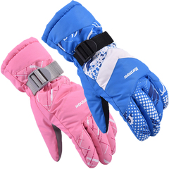 户外滑雪手套 防水保暖加厚 男女通用情侣款滑雪手套