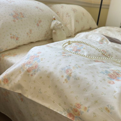 叶语初晴纯棉床单单件被套枕套床笠全棉被罩学生宿舍可搭三四件套