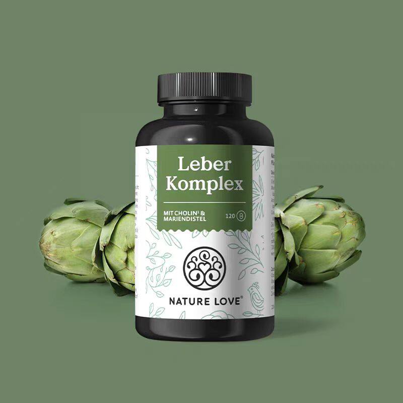 德国NatureLove进口复合护旰胶囊水飞蓟素加班熬夜养肝解酒促代谢