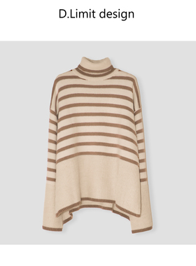 美式复古条纹毛衣DLCK1486