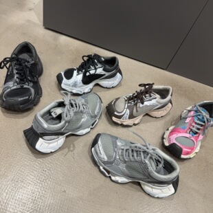 880乐乐家春季 韩版 新品 订书机擦色时尚 潮 女真皮厚底系带休闲鞋