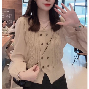 秋冬季2023年新款女装气质百搭针织打底小衫今年流行爆款毛衣外穿