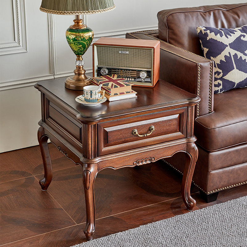 惠家名匠美式桃花心木角几