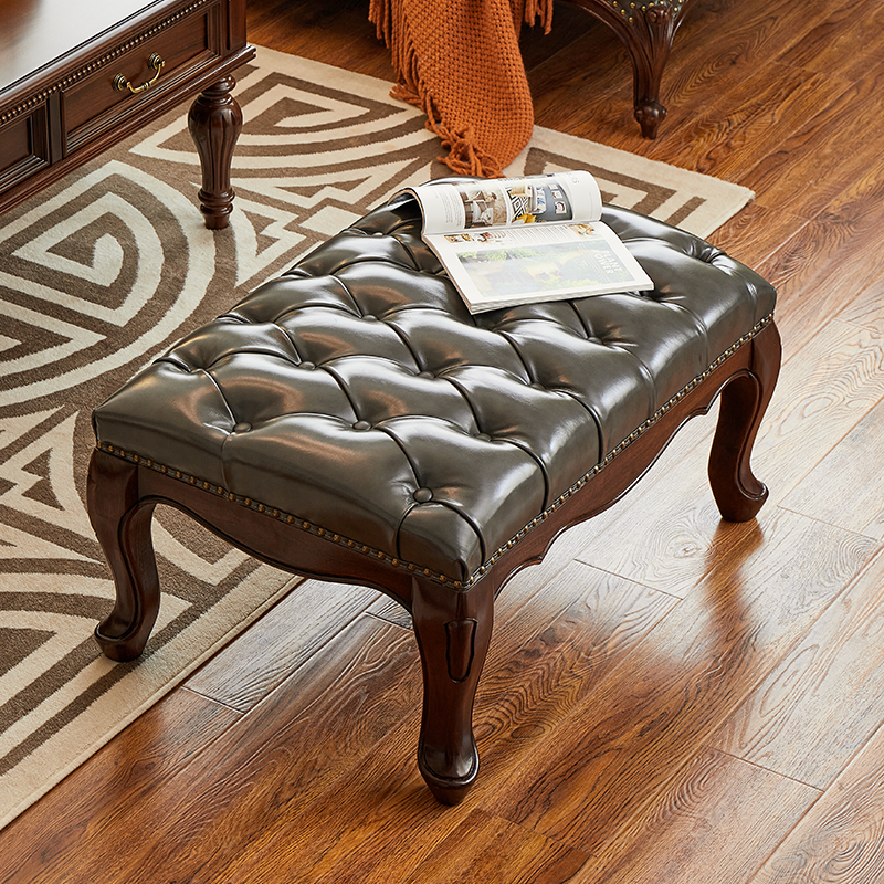 惠家名匠脚踏桃花芯木牛皮