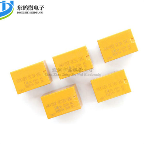 原装继电器HK4100F-DC12V-SHG DC 3V 5V 9V 12V 24V-SHG 6脚3A
