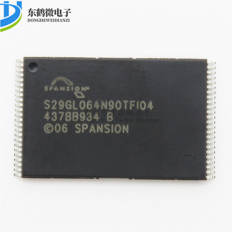 64MB容量闪存存储器芯片 S29GL064N90TFI040 TSSOP-48 全新原装