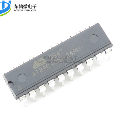 AT89C4051-24PU 直插DIP-20 ATMEL全新原装单片机