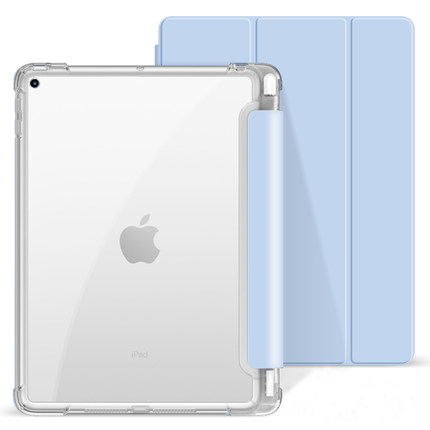 ipadair5保护壳带笔槽适用苹果平板2021防摔套2022硅胶ipad10第十代pro11防弯4全包12.9六9八mini6气囊2透明3