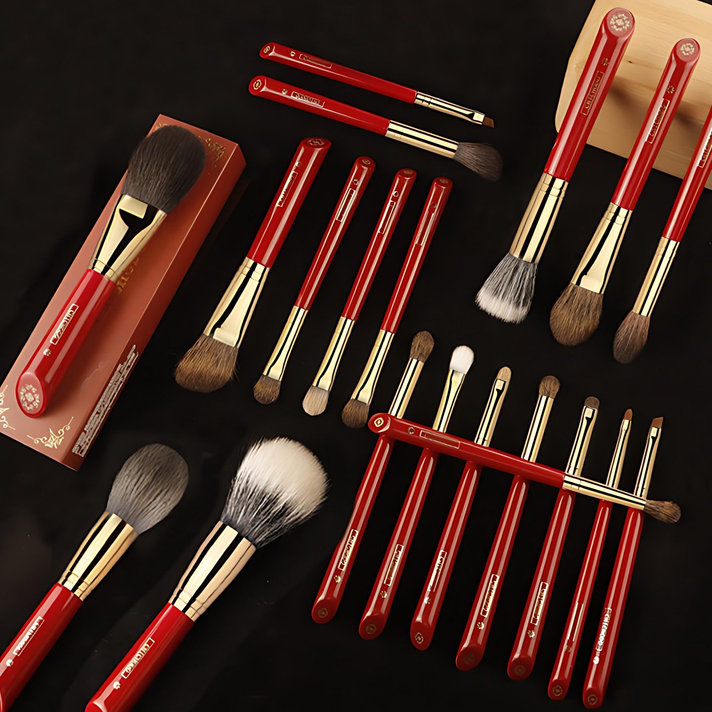 确实有两把刷子单支动物毛化妆刷