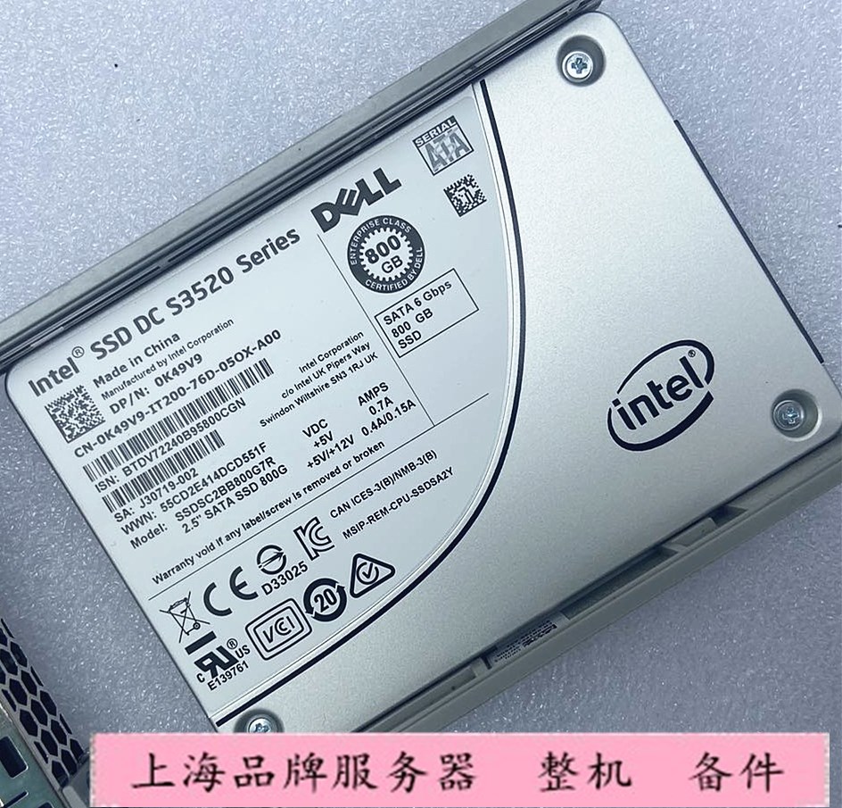 Dell固态K49V9CM65W9F3GY800G