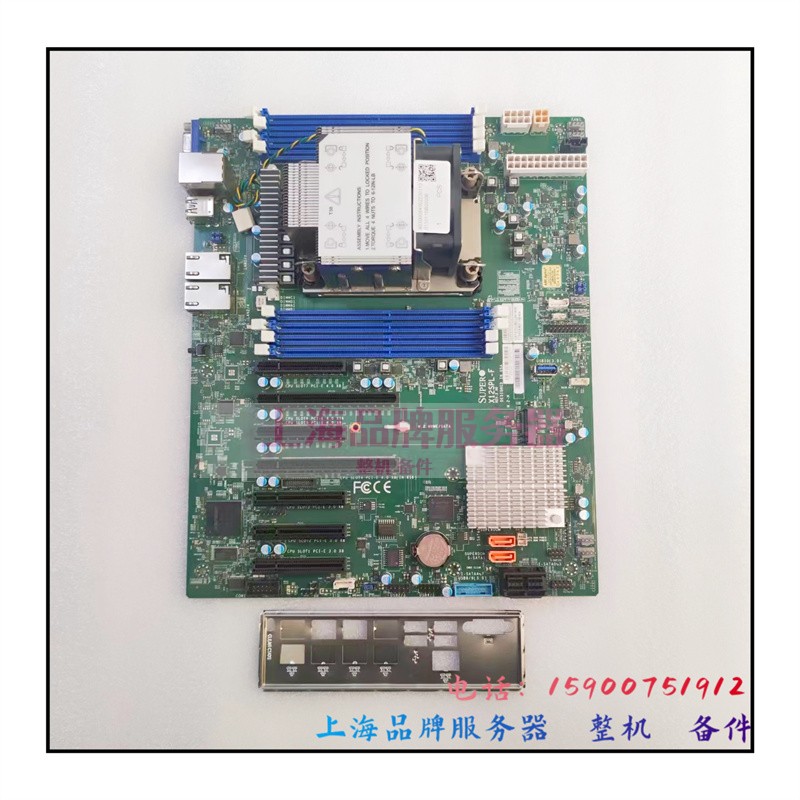 超微X12SPL-F/LN4F LGA4189单路主板 PCI-E4.0支持铂金三代 CPU