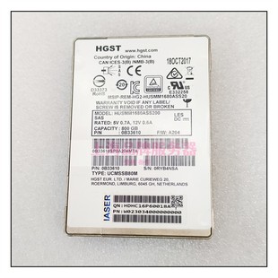 浪潮存储as2600G2 As5300/5500固态HUSMM1680ASS200 800G SAS 2.5