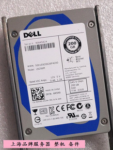 SAS 200G 6G企业级 2.5寸 Dell 6R5R8 SSD固态硬盘 200GB LB206M