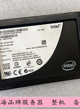 DELL TMC3T SSD320 160G SATA 3G SSD固态硬盘 SSDSA2M160G2GN