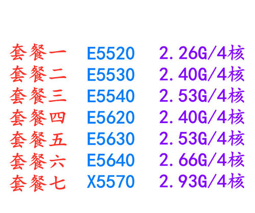 E5520530E5540E5620E5630