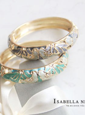 景泰蓝手镯国风潮流女