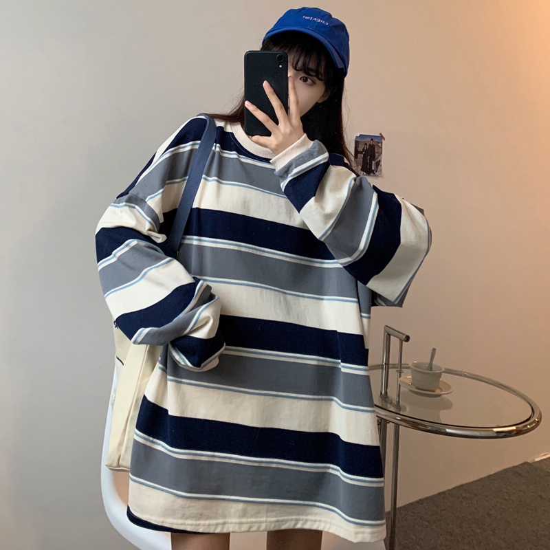 Women's striped sweater