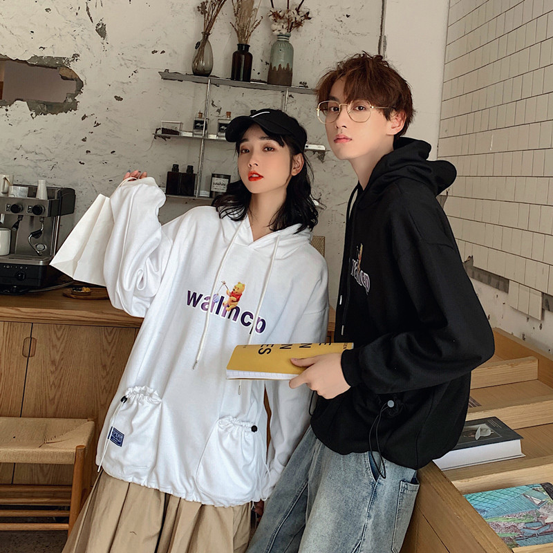Real shot 6535 Fishscale couple's clothes fashion brand sweater women's Hoodie long sleeve Hoodie Hong Kong Style