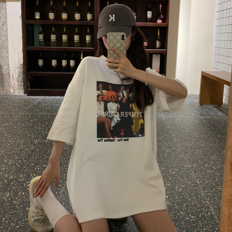 Short sleeve T-shirt printed cartoon