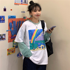 Two long sleeve t-shirts