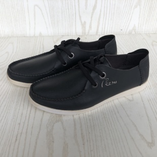 真皮男鞋【微瑕疵旁边鞋底发黄慎拍】断码特价清仓春秋系带工作鞋