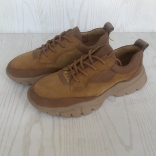 瑕疵鞋旁边胶水印慎拍40码真皮男鞋断码特价春秋系带休闲鞋