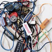 高档通用吊绳吊粒定制订做 吊牌配套吊粒彩色logo挂绳线定制 服装