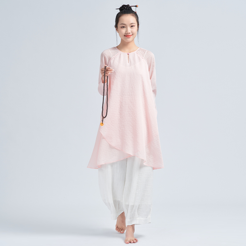 高品质禅修服舒适夏款