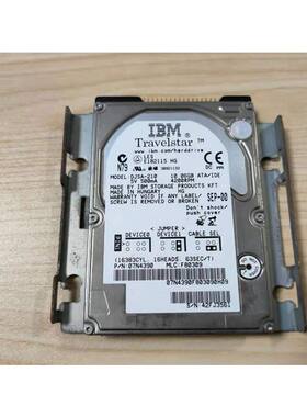 IBM/日立 10G 2.5寸IDE并口笔记本工业设备硬盘 DJSA-210  PATA