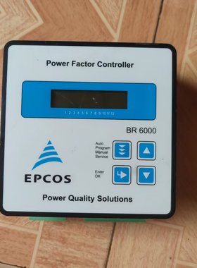 BR6000-R12功率因数控制器B44066 R6012 E230实物拍包好