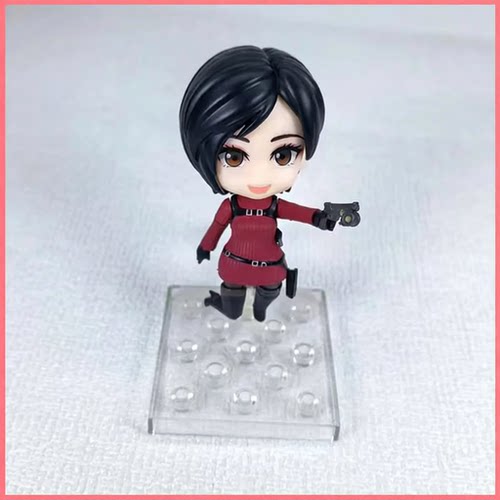 生化危机4 2761 艾达王 重制版 Q版粘土人 可动换脸公仔模型手办