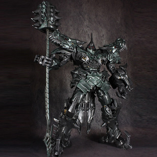 泰霸变形玩具HMK04恐龙钢索LS05S战损版电影合金放大版机器人霸王