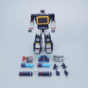 变形玩具SD01声波小比例带磁带13CM带替换手男孩机器人儿童模型