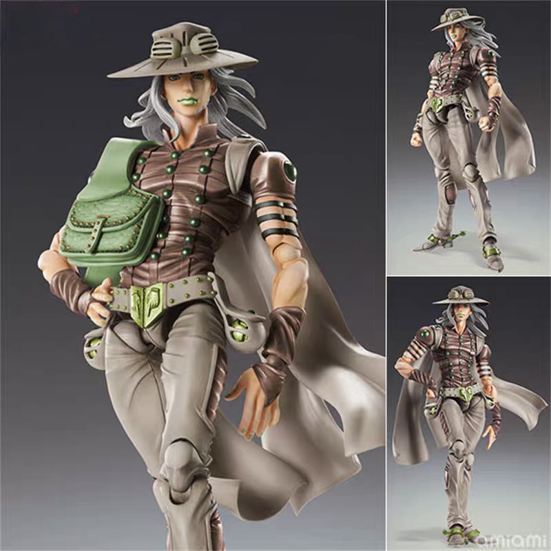 可动 JOJO的奇妙冒险 SBR 飙马野郎 杰洛 齐贝林 七 棕色 蓝色