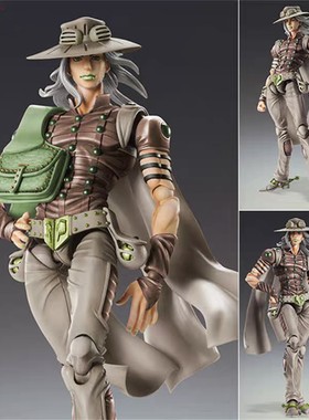 可动 JOJO的奇妙冒险 SBR 飙马野郎 杰洛 齐贝林 七 棕色 蓝色