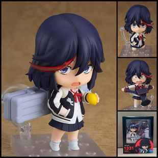 斩服少女  Q版粘土人#1331 缠流子 棒球外套版 可动人偶 盒装手办