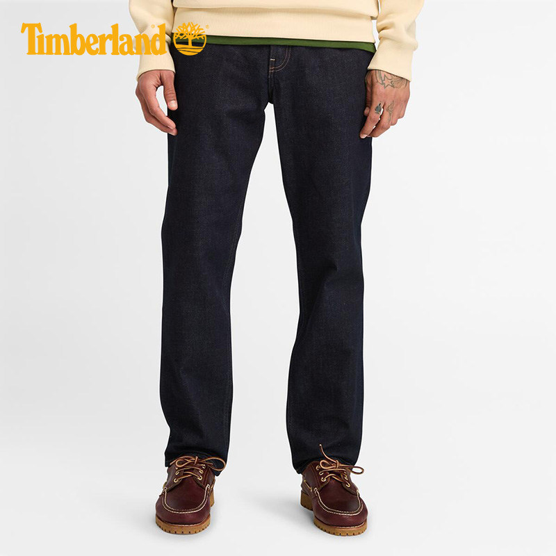 Timberland添柏岚男裤户外弹力舒适棉质透气休闲牛仔裤长裤A6CQE