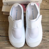 校园风帆布鞋 学生鞋 纯色小白鞋 简约时尚 日系丑萌鞋 女鞋 大头鞋