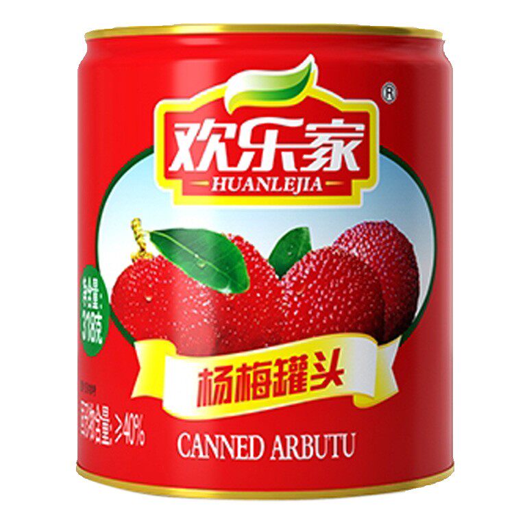 欢乐家杨梅罐头桔子杂果礼盒装