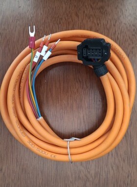 汇川编码器线SV660SV630MS1电机动力线S6-L-P114-3.0/P124-5.0-T