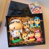 蜡笔小新GK 野原新之助睡衣生日礼物搞笑造型手办模型桌面摆件 Q版