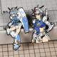 潮设会自制 冰箱贴 车贴 高达胸针美少女ALEX徽章 GUNDAM周边别针