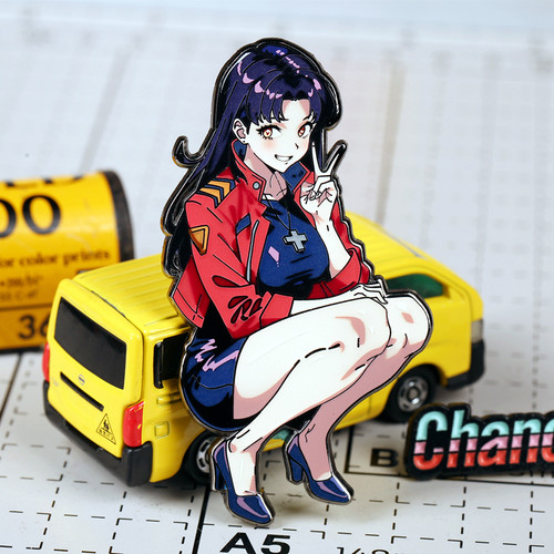 潮设会原创设计金属胸针冰箱贴