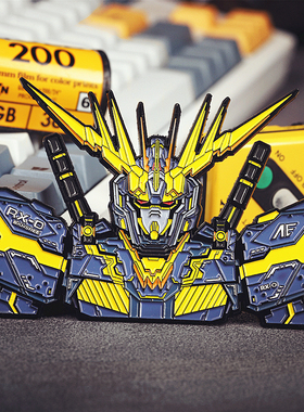 TMINC原创 报丧女妖高达胸针pin徽章 高档ins饰品金属别针 烤漆版