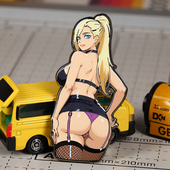 2BRO潮设会 火影忍者井野金属胸针ins珐琅徽章火影周边饰品冰箱贴